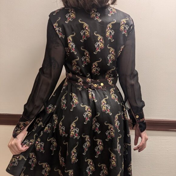 Sandro Paris Kaiya Tiger Dress! - Picture 6 of 6